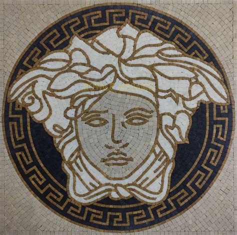 versace medusa mosaic|medusa versace simbolo.